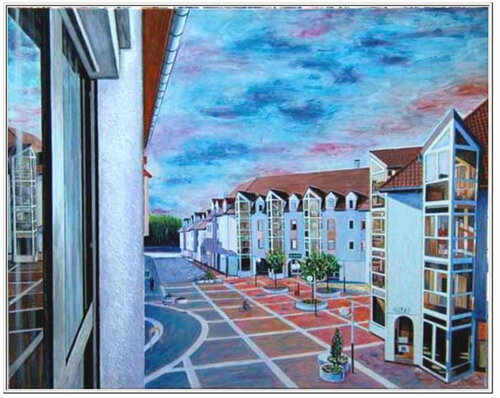 A vol d'oiseau di Aldehy, Pittura in vendita su Singulart