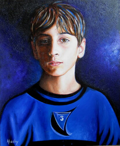 "Le Fils". di Aldehy, Pittura in vendita su Singulart