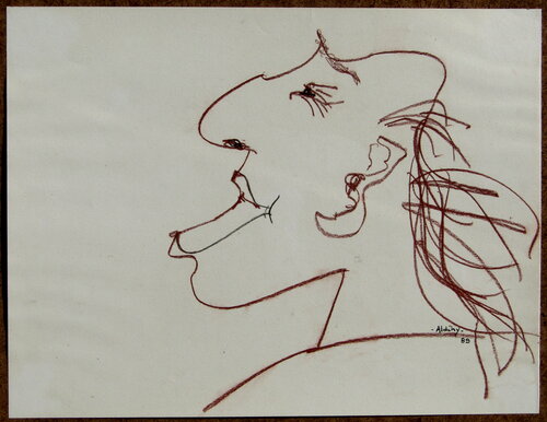 Caricature 6 by Aldehy, Drawing for Sale on Singulart