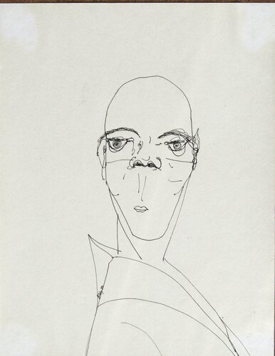 Caricature 5 by Aldehy, Drawing for Sale on Singulart