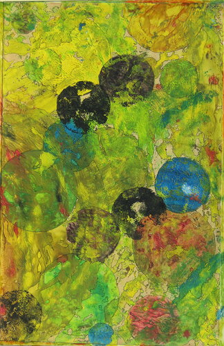 Abstrait - 77 par Aldehy, Œuvre sur papier en vente sur Singulart