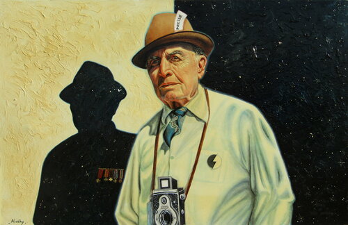 Hommage à L.G. Goutorbe. by Aldehy, Painting for Sale on Singulart