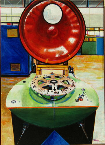 L'oeil Rouge. di Aldehy, Pittura in vendita su Singulart