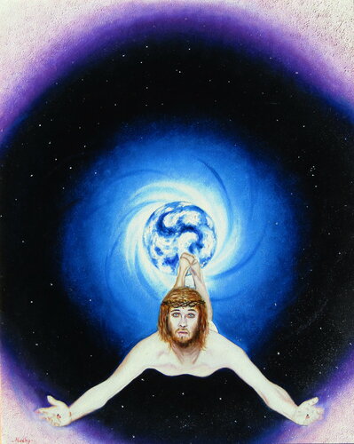 Return towards The Father. von Aldehy, Malerei kaufen auf Singulart