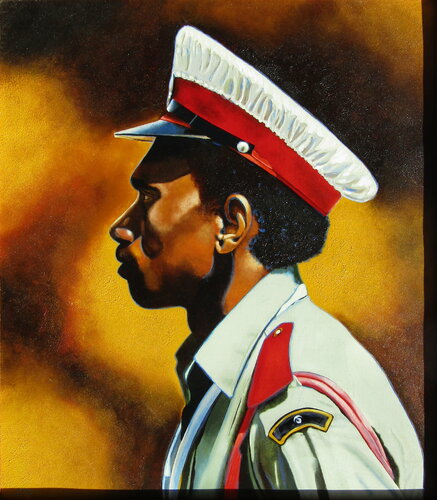 Le Veilleur. von Aldehy, Malerei kaufen auf Singulart