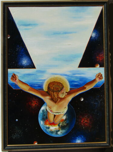 Retour vers le père. von Aldehy, Malerei kaufen auf Singulart