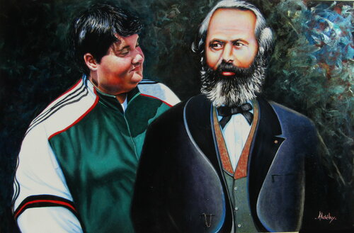 Karl Marx von Aldehy, Malerei kaufen auf Singulart