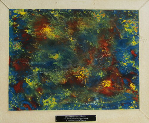 Le Ciel se couronne d'Etoiles, ces fleurs, telles des oiseaux, s'envolent dans le Silence. by Aldehy, Work on Paper for Sale on Singulart