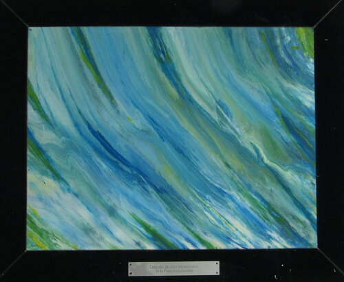 Cascade de sons harmonieux de la pluie musicienne. di Aldehy, Opera su carta in vendita su Singulart