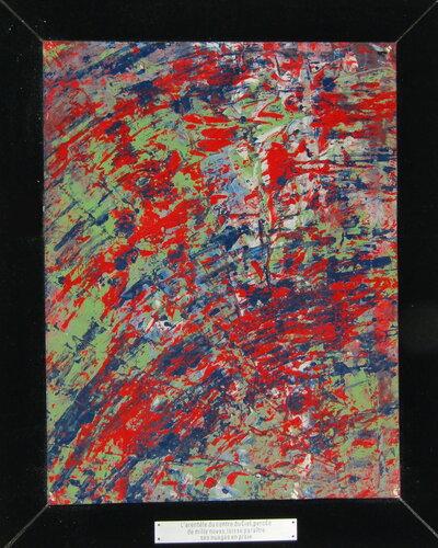 L'arentèle du centre du Ciel, percée de milles novas, laisse paraître ses nuages en proie. by Aldehy, Work on Paper for Sale on Singulart