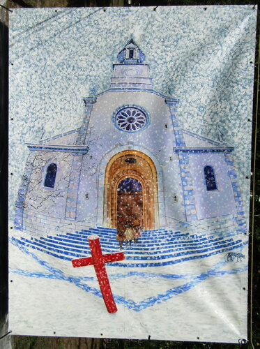 L'hiver. by Aldehy, Painting for Sale on Singulart