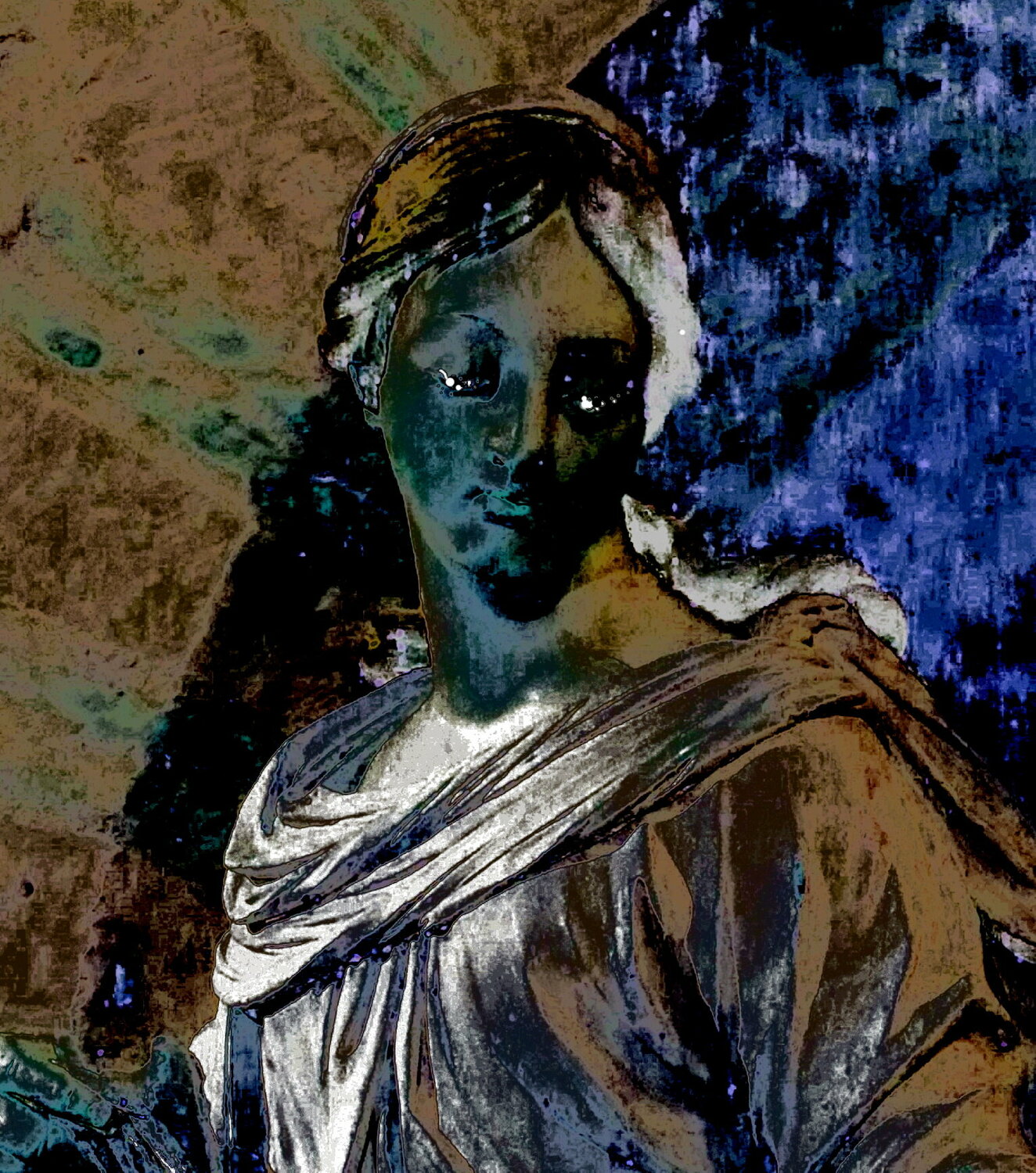Vierge et enfant. Aldehy