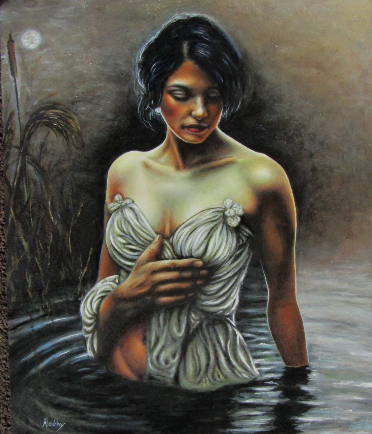 Femme de lune Aldehy
