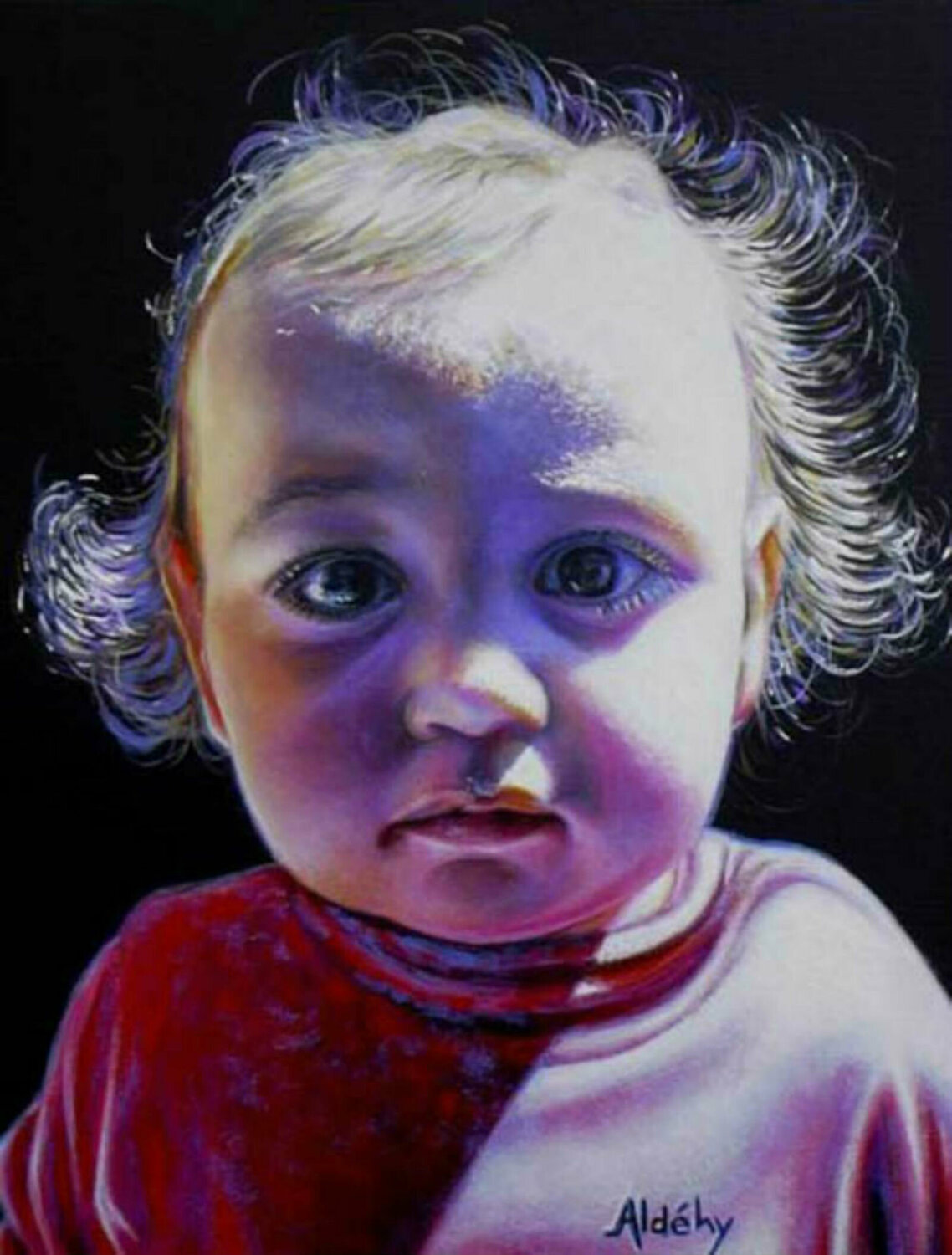 Le peintre Rafaëlo Santi enfant Aldehy Originalgemälde zu verkaufen
