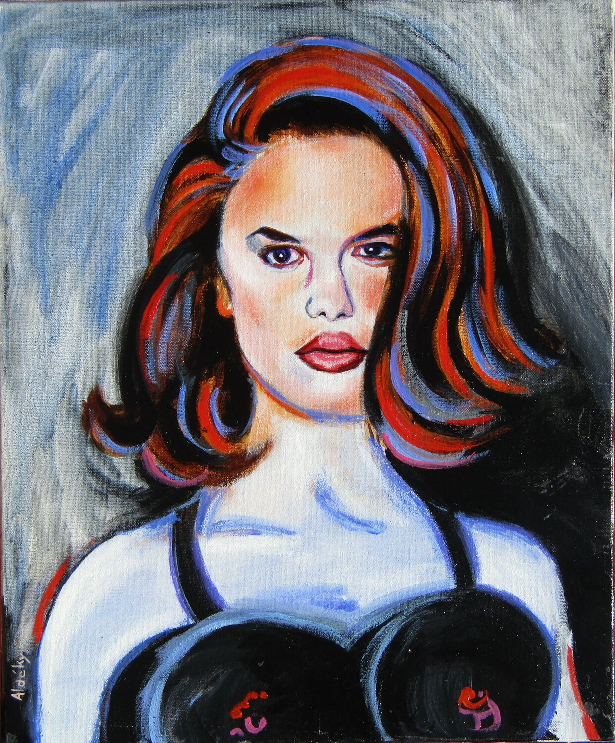 La jeune fille rousse. Aldehy