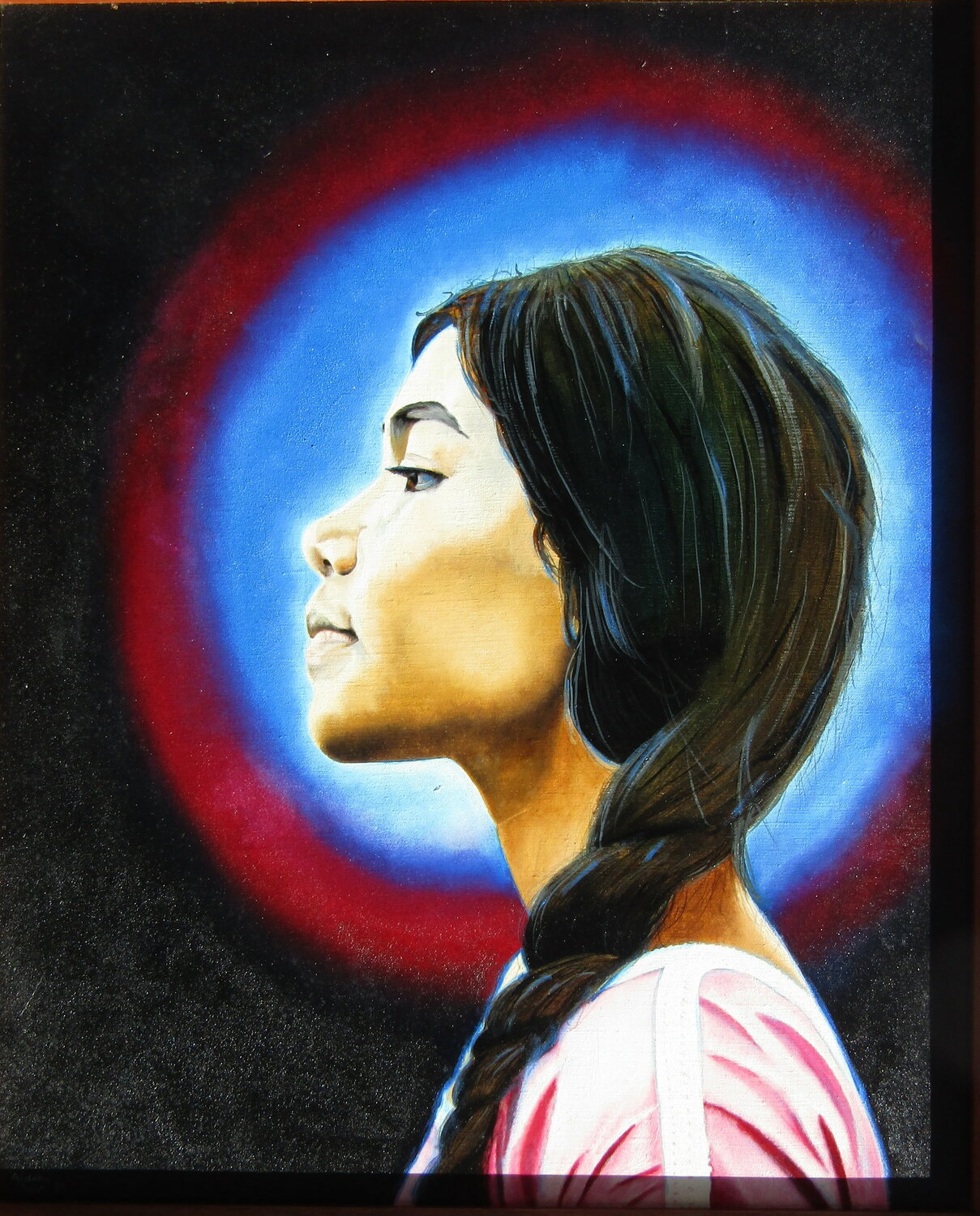 Jeune fille Wallisienne. Aldehy