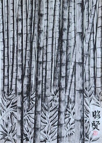 mind of bamboo5 by Karis Kim, Work on Paper for Sale on Singulart