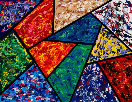 modern art2 van Karis Kim, Schilderij te koop op Singulart