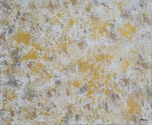 gold stone by Karis Kim, Painting for Sale on Singulart