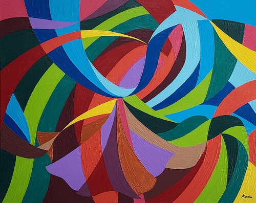 movement van Karis Kim, Schilderij te koop op Singulart