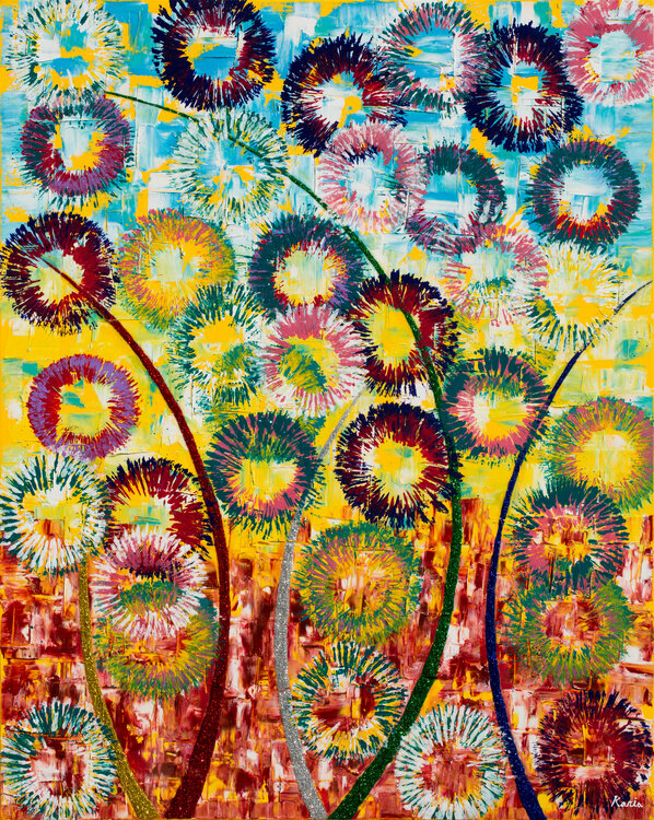 abstract flower2 Karis Kim