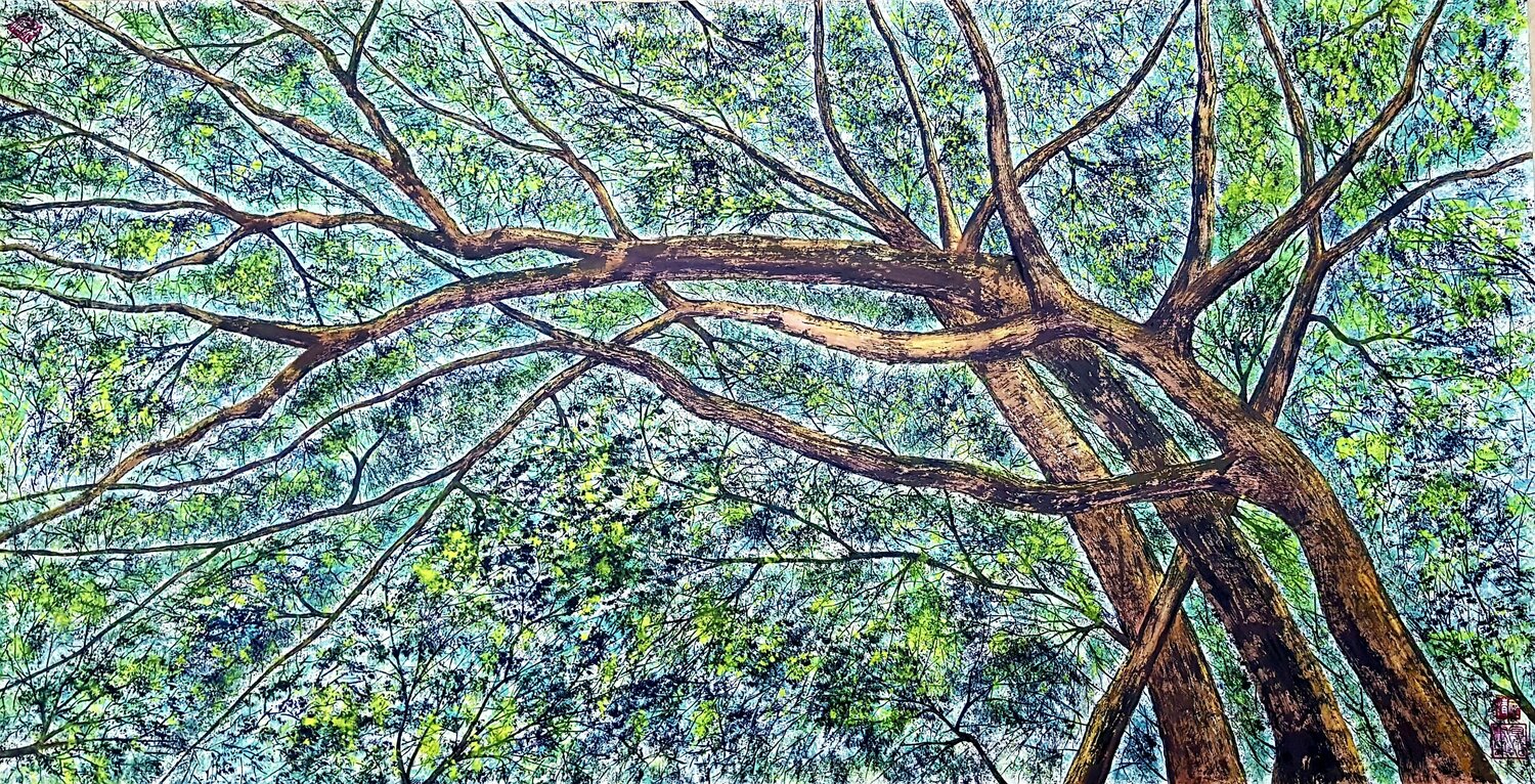 tree of life-colored Karis Kim
