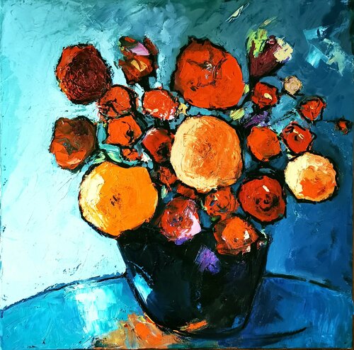 Bouquet rouge Patrick Briere