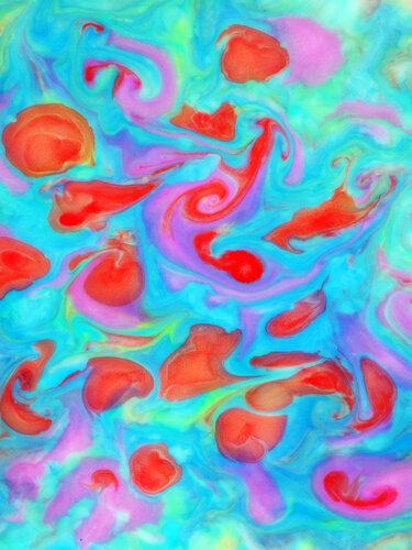 Fluidity Of Colors 9 by Acrymx, Photography for Sale on Singulart