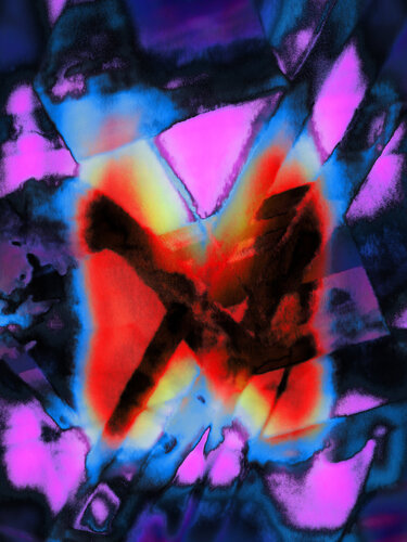 Energy Of Colors 7 - 80 x 60 cm di Acrymx, Fotografia in vendita su Singulart