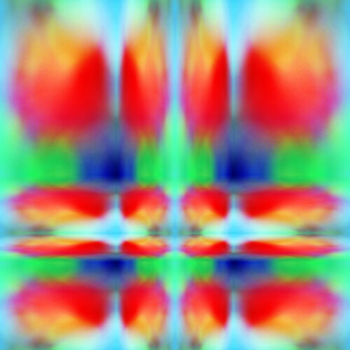 Abstract Echoes 3 - 60 cm x 60 cm van Acrymx, Fotografie te koop op Singulart