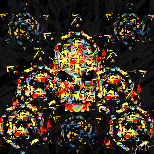 Revenge 5 - 80 cm x 80 cm Acrymx