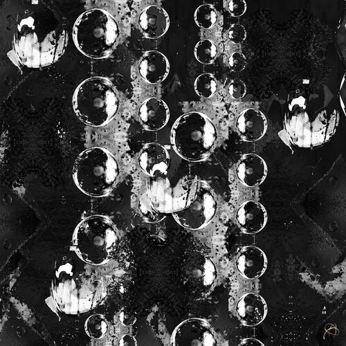 About Water 15 B&W Acrymx