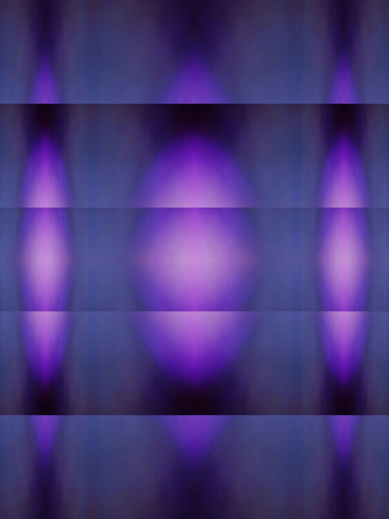 Light Fragments 1 - 60 cm x 45 cm Acrymx