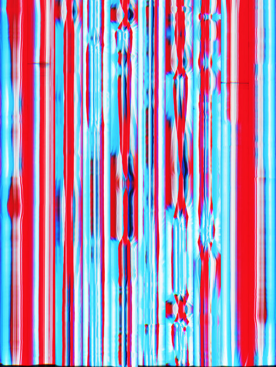 Stripes Of Water 6 - 120 cm x 90 cm Acrymx