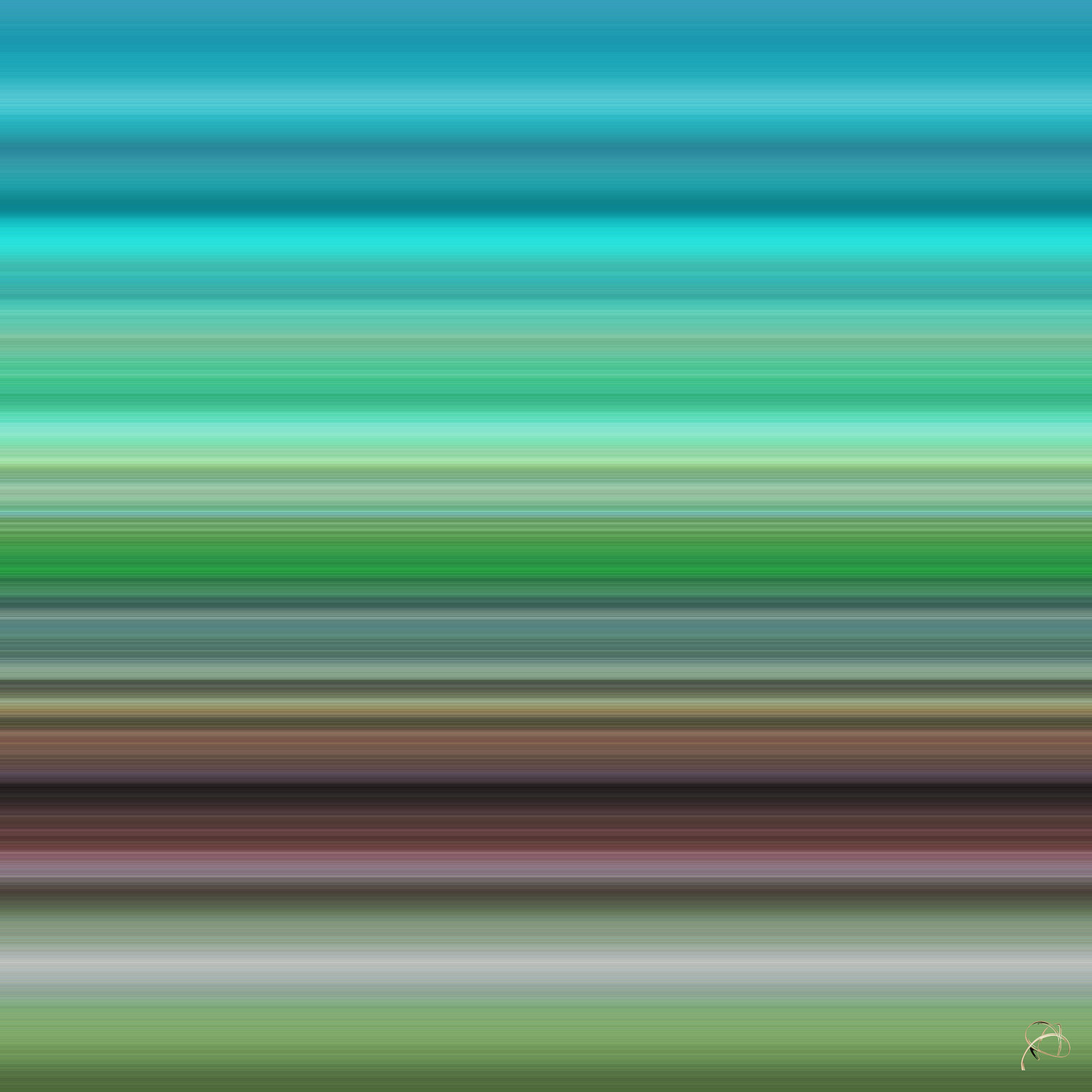 Endless 2 - 100 cm x 100 cm Acrymx