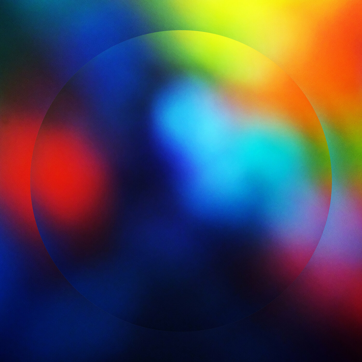 Square in a circle 5 - 80 cm x 80 cm Acrymx