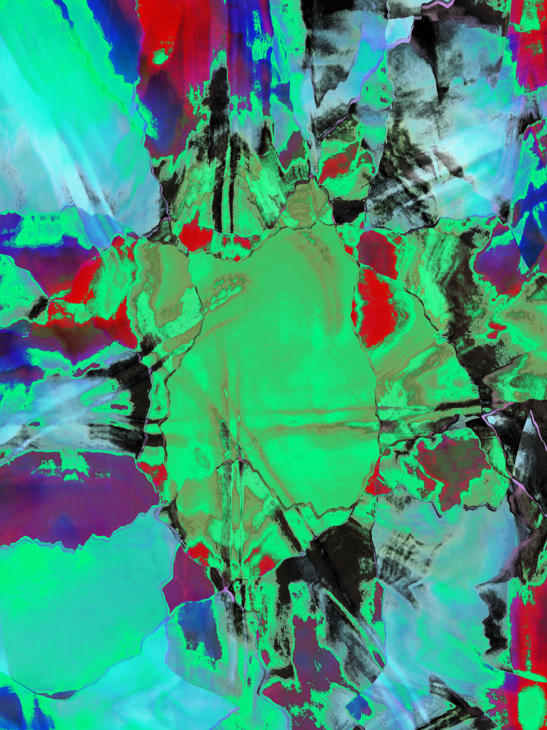 Slices Of Scan 32 - 100 x 75 cm Acrymx