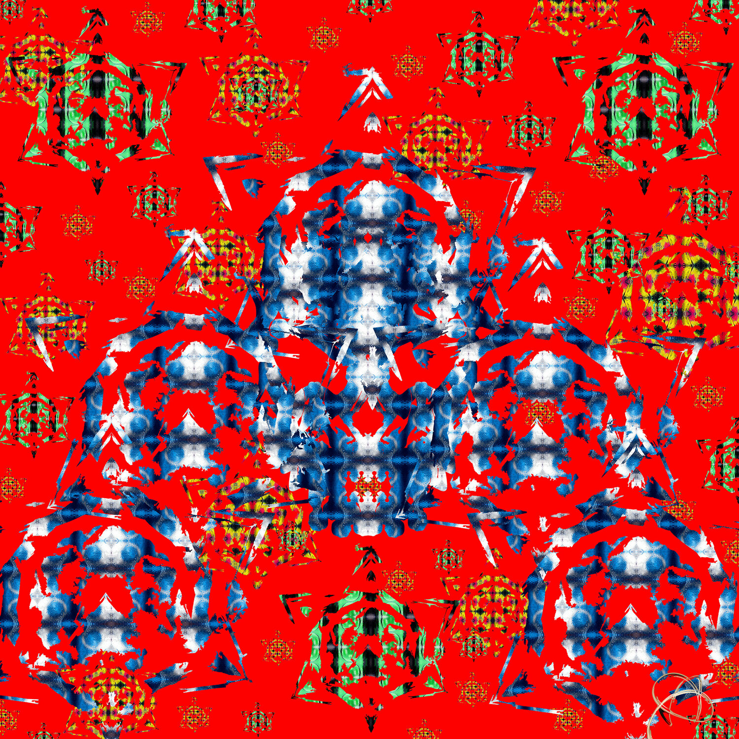 Revenge 3 - 80 cm x 80 cm Acrymx