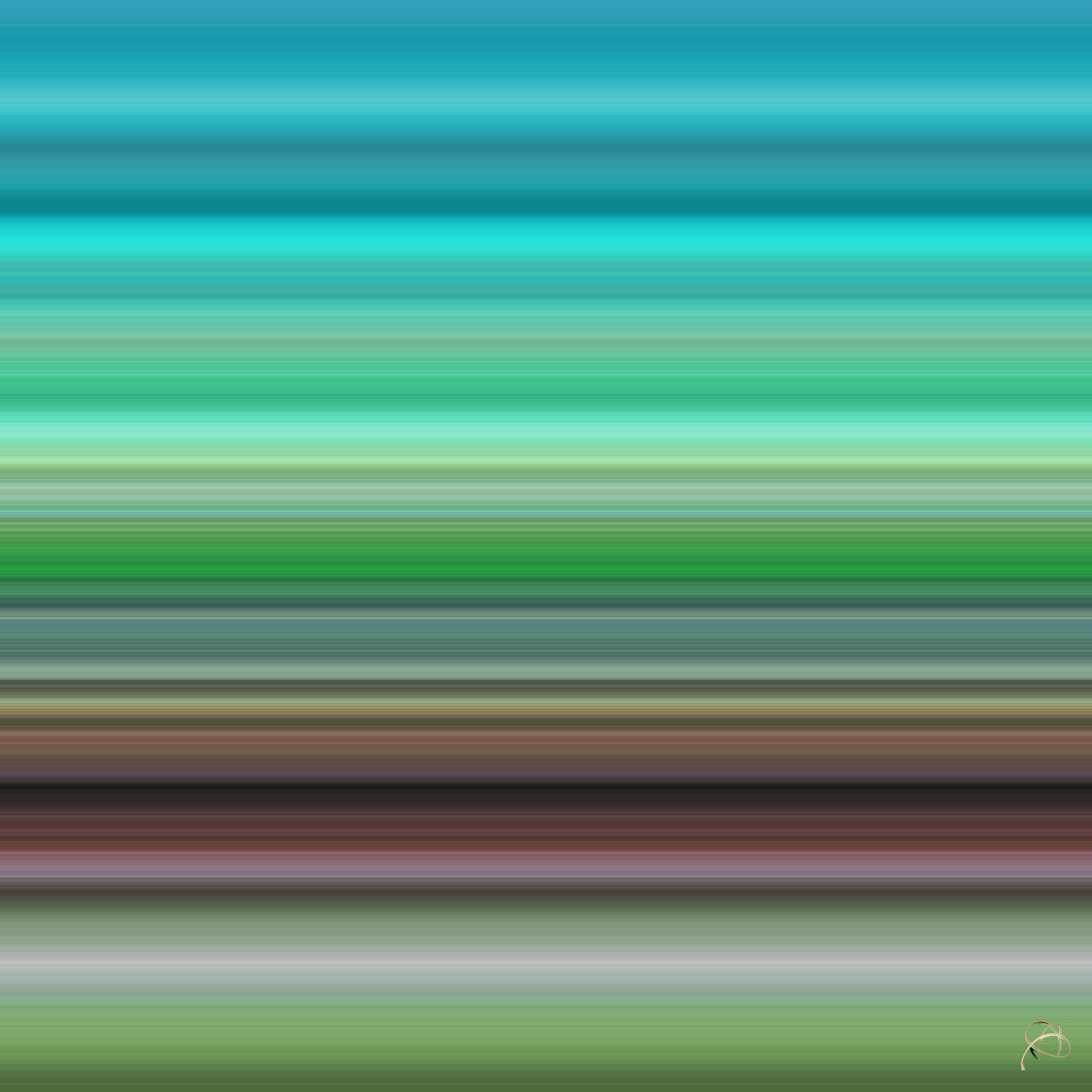 Endless 2 - 80 cm x 80 cm Acrymx