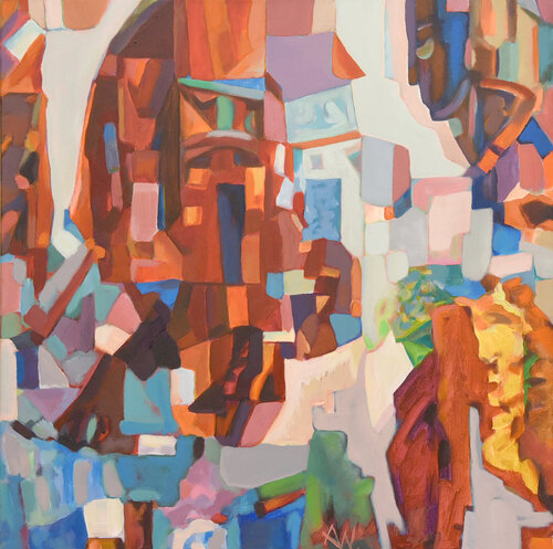 "MEDITATIONEN" by Alexander Wotschel, Painting for Sale on Singulart