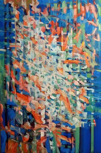 " ABSTRAKT - FRÜHLING, WIND " von Alexander Wotschel, Malerei kaufen auf Singulart