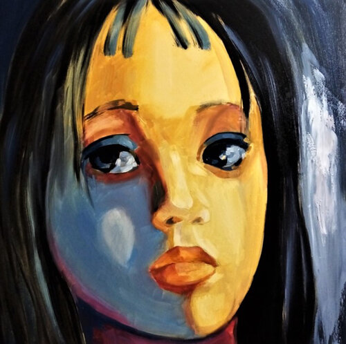 " Olesja " de Alexander Wotschel, Pintura a la venta en Singulart