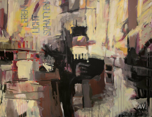 Leben  Licht  Schatten van Alexander Wotschel, Schilderij te koop op Singulart