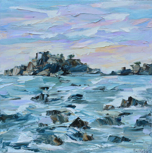 Coucher de soleil en Bretagne II Olga Novokhatska