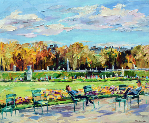 Au jardin du Luxembourg Olga Novokhatska