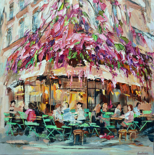 Maison Sauvage III par Olga Novokhatska, Peinture en vente sur Singulart