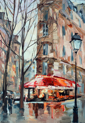 Bar St. André III di Olga Novokhatska, Pittura in vendita su Singulart