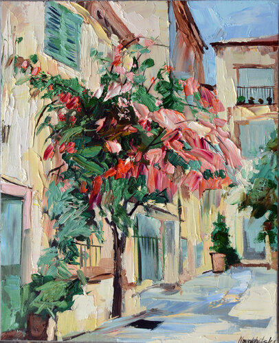 Rues du sud di Olga Novokhatska, Pittura in vendita su Singulart