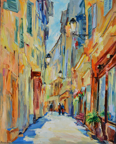 Soleil de Nice di Olga Novokhatska, Pittura in vendita su Singulart