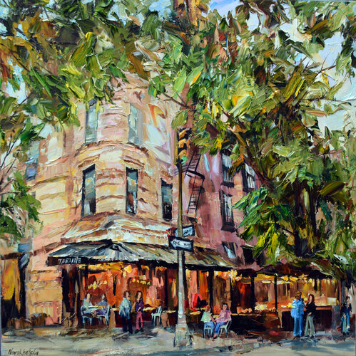 Vue new-Yorkaise par Olga Novokhatska, Peinture en vente sur Singulart